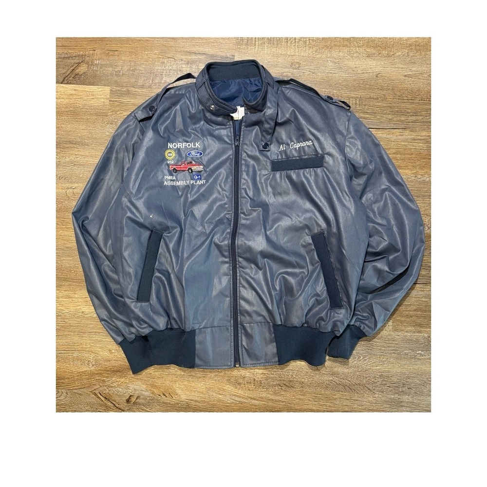 True Vintage 1970s Ford Norfolk Assembly Plant Jacket‎ | Made in USA